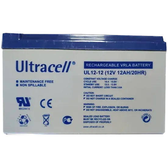 Акумуляторна батарея Ultracell UCG 12-12 AGM 12V 12 Ah