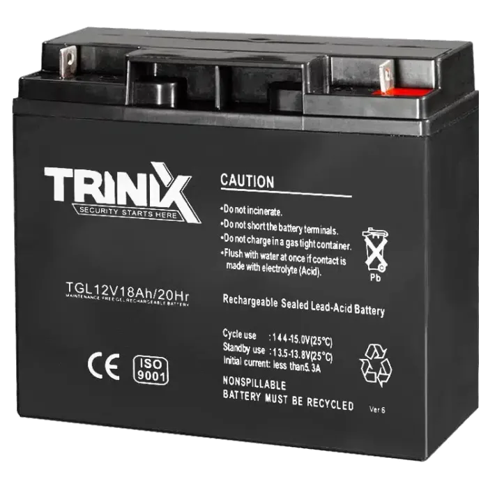 Акумуляторна батарея TRINIX GEL 12V 18Ah