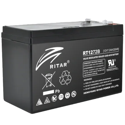 Аккумуляторная батарея AGM RITAR RT1272B 12V 7.2Ah