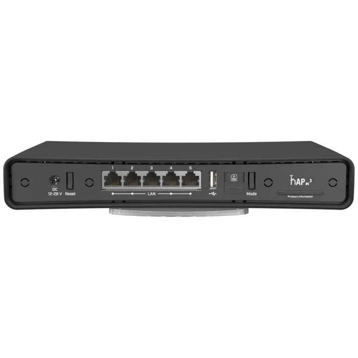 Бездротовий дводіапазонний маршрутизатор із підтримкою LTE Mikrotik RBD53GR-5HacD2HnD&R11e-LTE6 hAP ac3 LTE6 kit