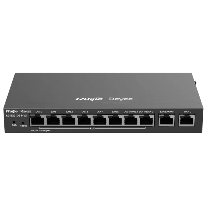 Маршрутизатор Ruijie Reyee RG-EG210G-P-V3