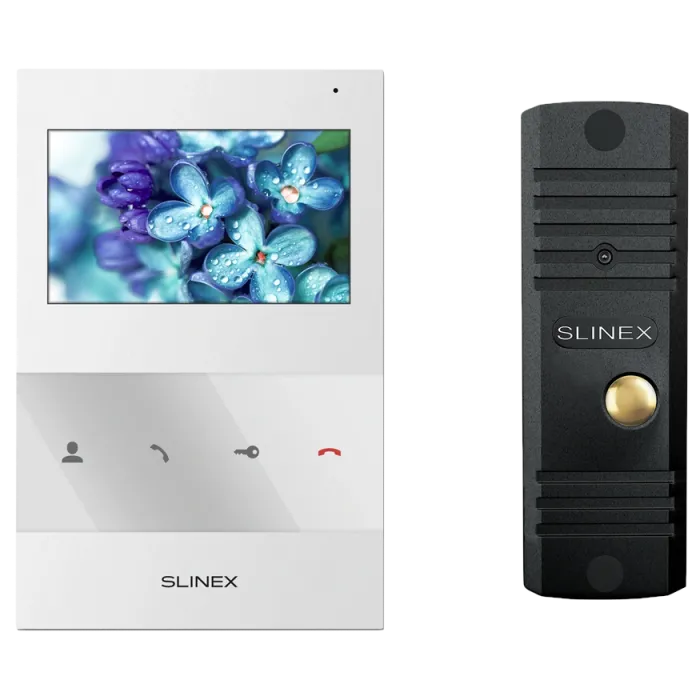 Комплект відеодомофону Slinex SQ-04(White)+ML-16НD(Black)