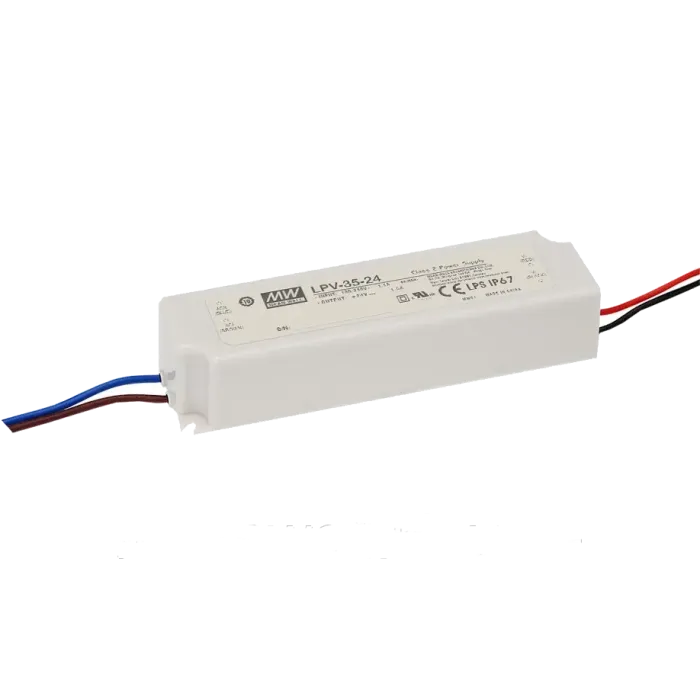 Імпульсне джерело живлення Mean Well LPV-35-24 Rohs AC/DC 24В 1.5А