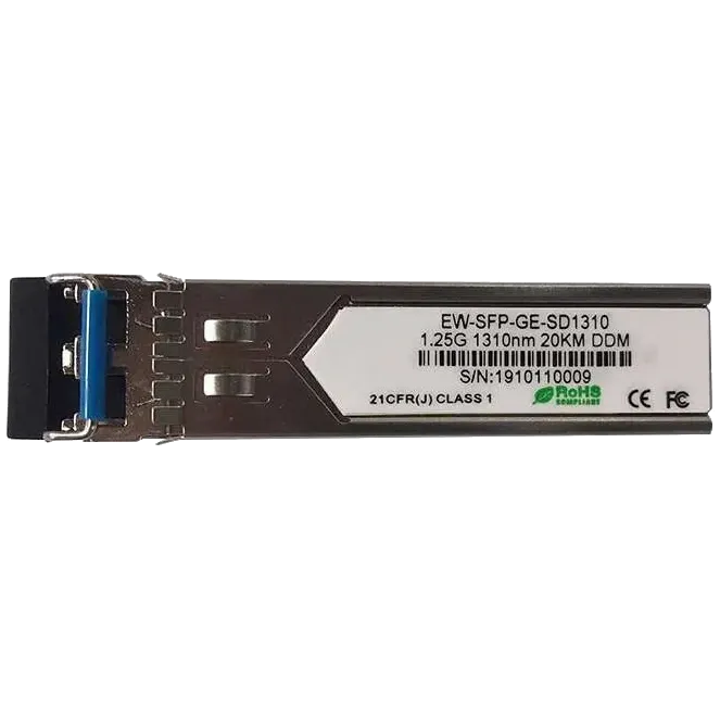 Модуль SFP Ewind EW-SFP-GE-SD1310 155M, Single-mode Dual Fiber, 1310nm, 20km, LC connector