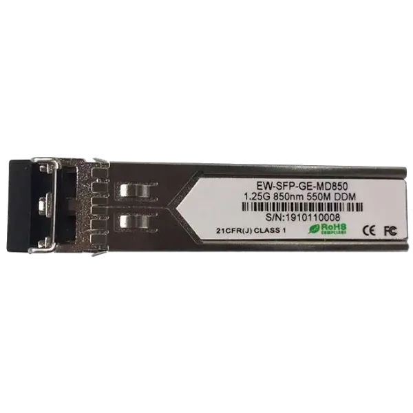 Модуль SFP Ewind EW-SFP-GE-MD850 155M, Multi-mode Dual Fiber, 850nm, 550meter, LC connector