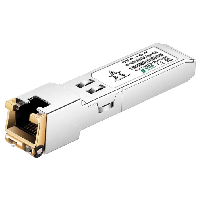 Модуль ALISTAR SFP-1G-T SFP 1G 10/100/1000 Copper RJ-45
