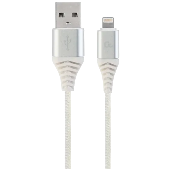Кабель Cablexpert CC-USB2B-AMLM-1M-BW2 USB A - Lightning 1м