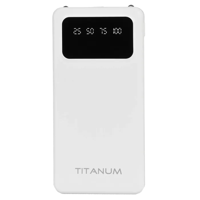 Повербанк TITANUM OL21 White 10000mAh