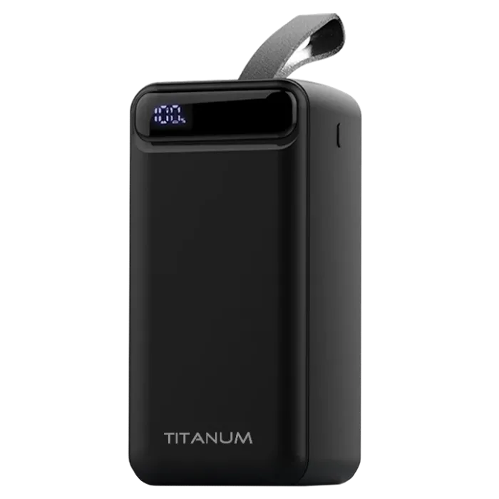 Повербанк TITANUM 741 Black 50000mAh