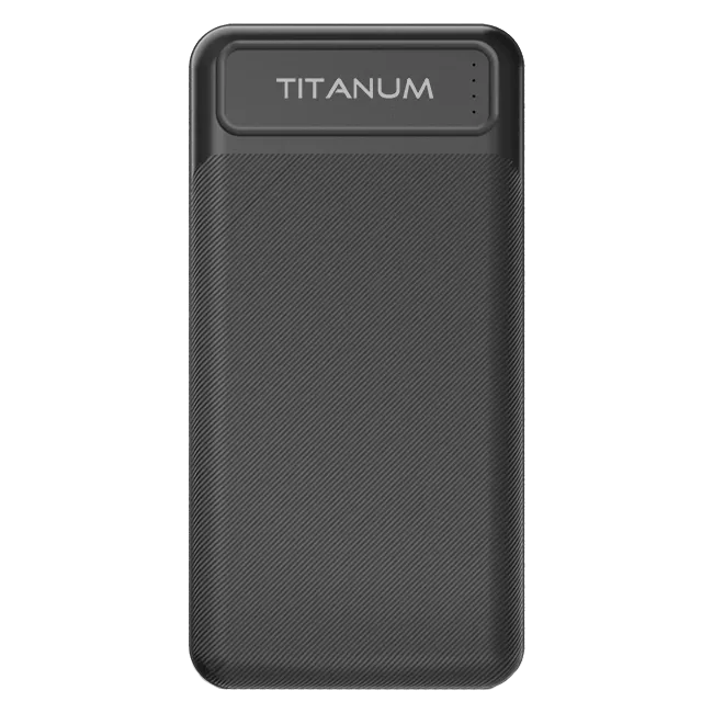 Повербанк TITANUM TPB-913 Black 20000mAh