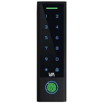 Контролер для однієї двері Via Security VTA-22KFP/E+M WF автономний зі зчитувачем