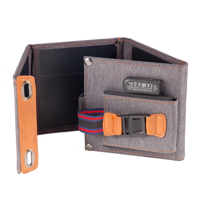 Сонячна панель 2E портативна 14 Вт USB-A 5V/2.4A