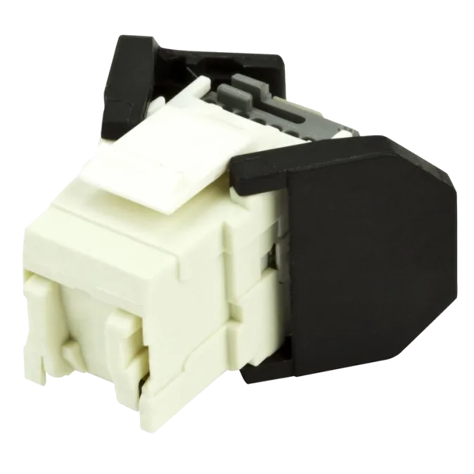 Модуль Keystone UTP RJ45 кат. 5e, чорний Corning FQ100027173