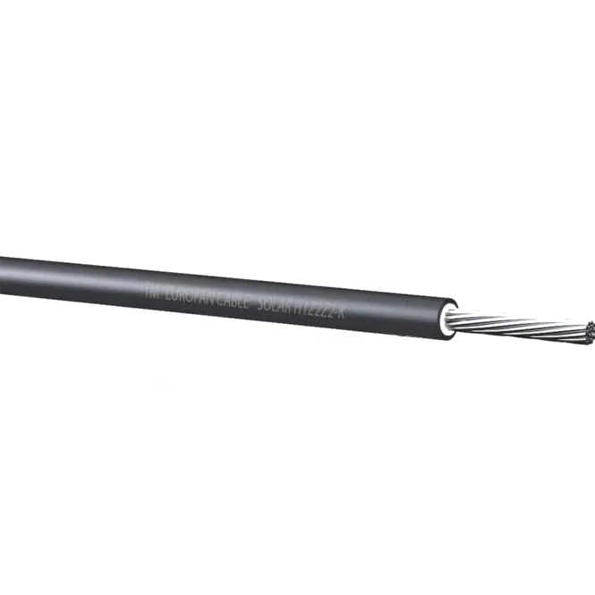 Кабель для сонячних панелей SOLAR H1Z2Z2-K 4 black (бухта 500 м)
