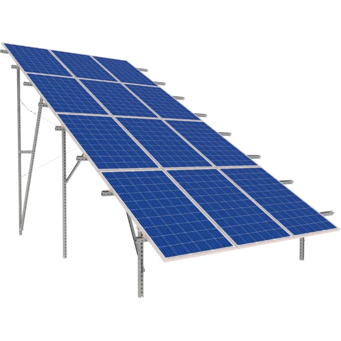 Кріплення наземної оцинкованої стійки у зборі Kripter Domino V3-4 L6200