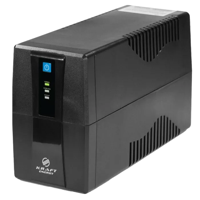 Джерело безперебійного живлення Kraft KRF-650VA/390W(LED)LiFePO4 UPS