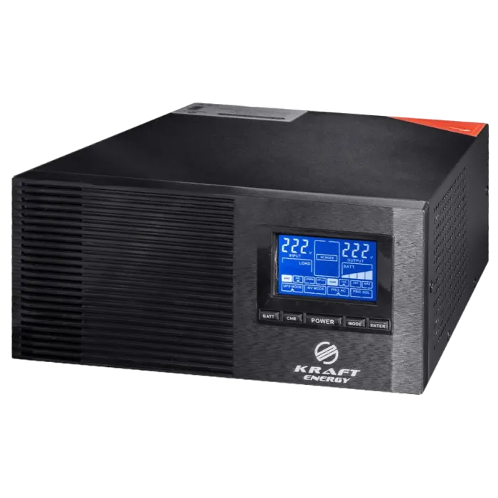 Інвертор з ДБЖ Kraft KRF-AVR800VA/640W-12V