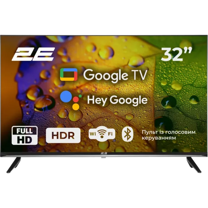 Телевізор 2E 32A07KF 32" дюйма 1920x1080 Google TV