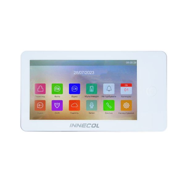 Відеодомофон 7" INNECOL NEO HD (White)
