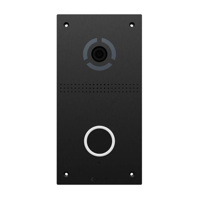 IP панель виклику Bas-IP AV-05FD black з безконтактною кнопокою виклику
