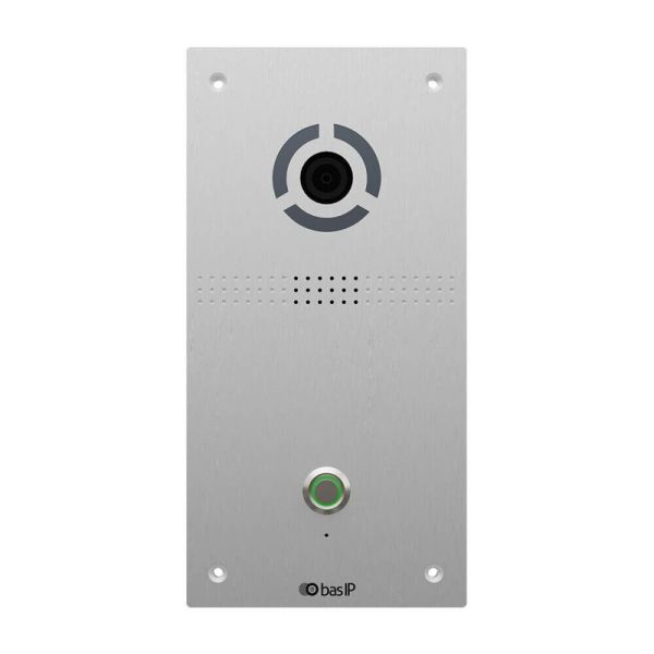 IP панель виклику Bas-IP AV-04FD silver для IP-домофонів