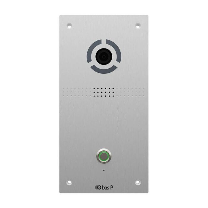IP панель виклику Bas-IP AV-04FD silver для IP-домофонів