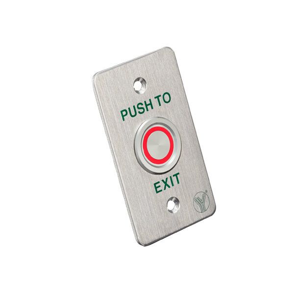 Кнопка виходу п’єзоелектрична Yli Electronic PBS-820B(LED) з LED-підсвічуванням
