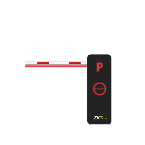 Шлагбаум ZKTeco BGM1045R-LED з прямою стрілою 4.5 м зі світлодіодним підсвічуванням (правий)