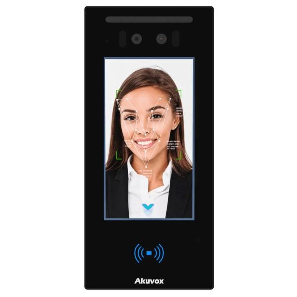 Термінал контролю доступу Akuvox A05C (розпізнавання облич, NFC, BLE)