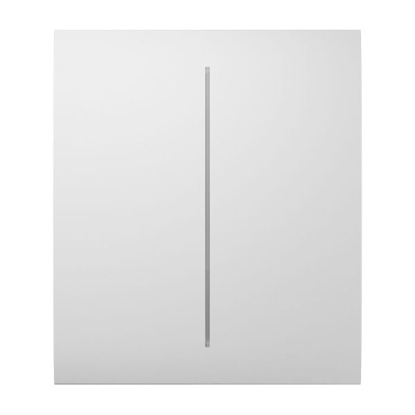 Ajax CenterButton (2-gang) white