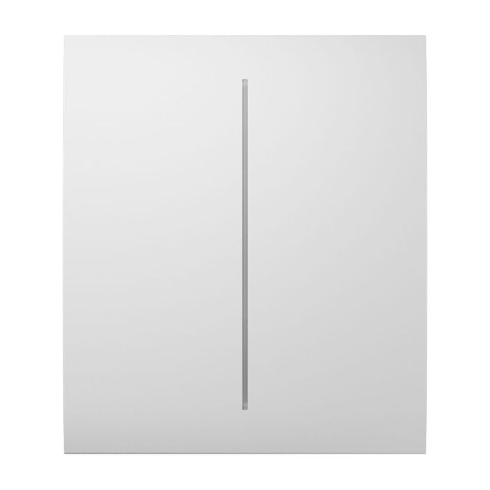 Ajax CenterButton (2-gang) white
