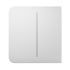 Ajax SideButton (2-gang) white