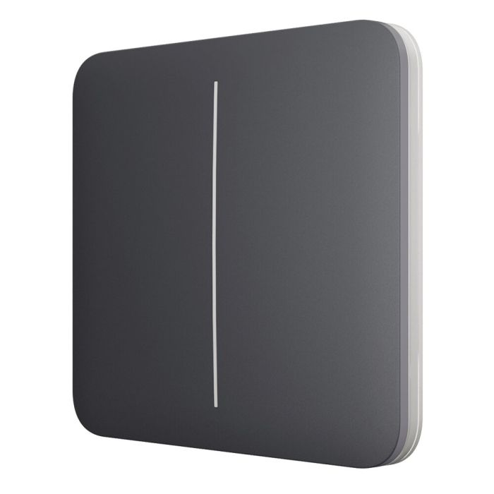 Ajax SoloButton (2-gang) graphite