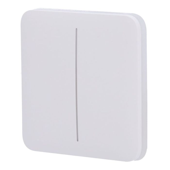 Ajax SoloButton (2-gang) white