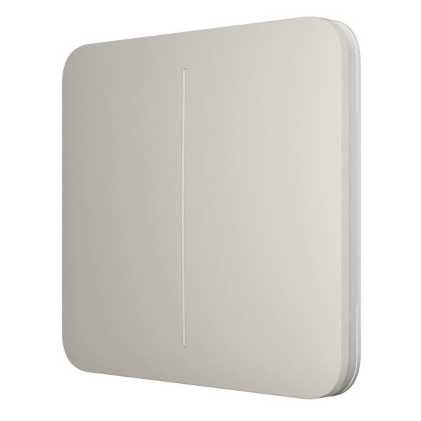 Ajax SoloButton (2-gang) oyster