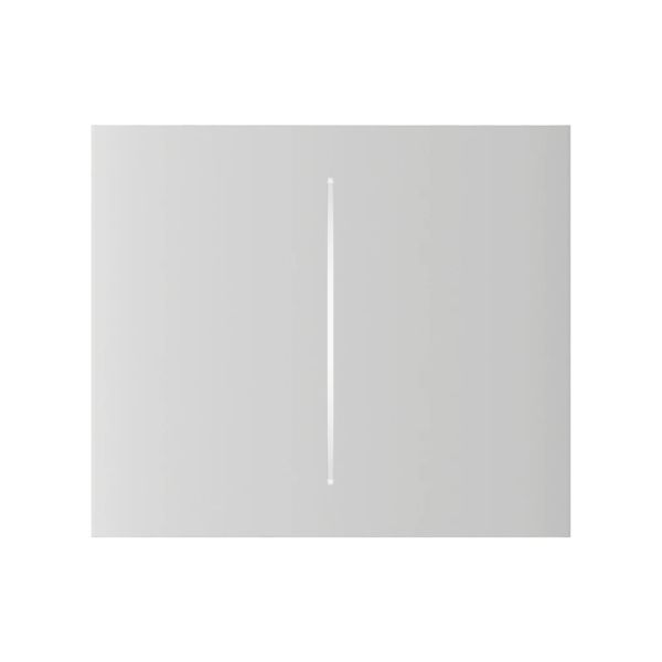 Ajax CenterButton (2-gang) vertical white
