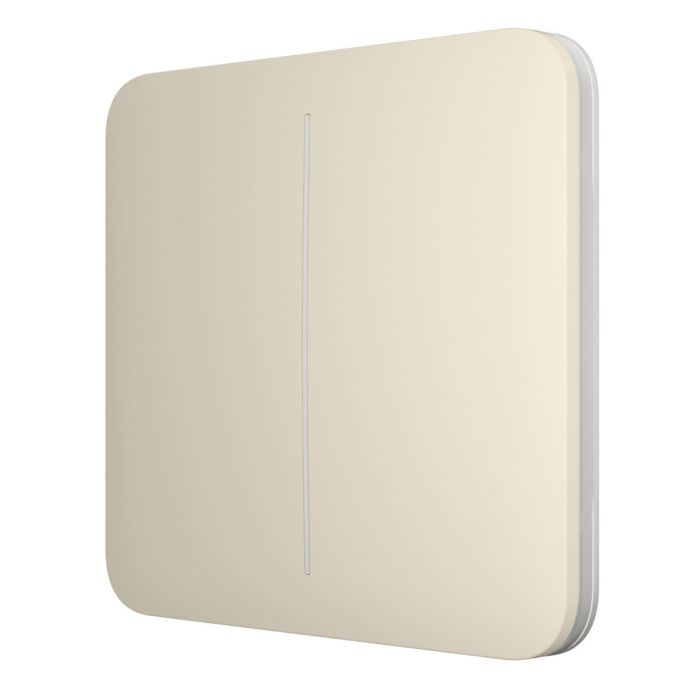 Ajax SoloButton (2-gang) ivory
