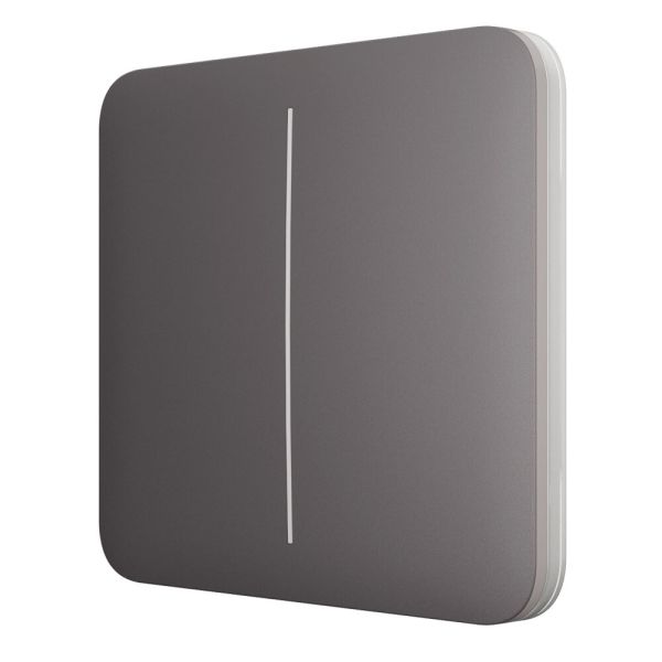 Ajax SoloButton (2-gang) grey