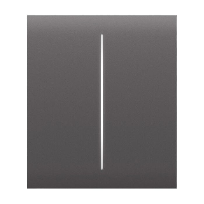 Ajax CenterButton (2-gang) grey