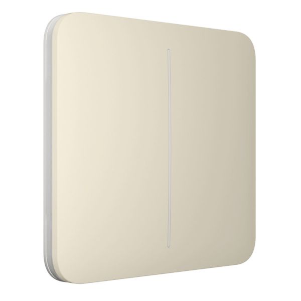 Ajax LightSwitch 2-gang Ivory