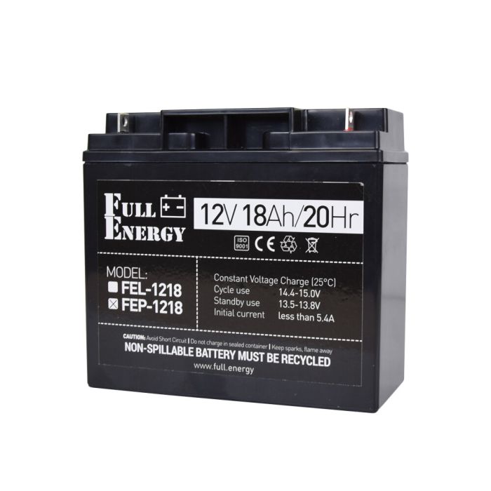 Акумулятор 12В 18А·год для ДБЖ Full Energy FEP-1218