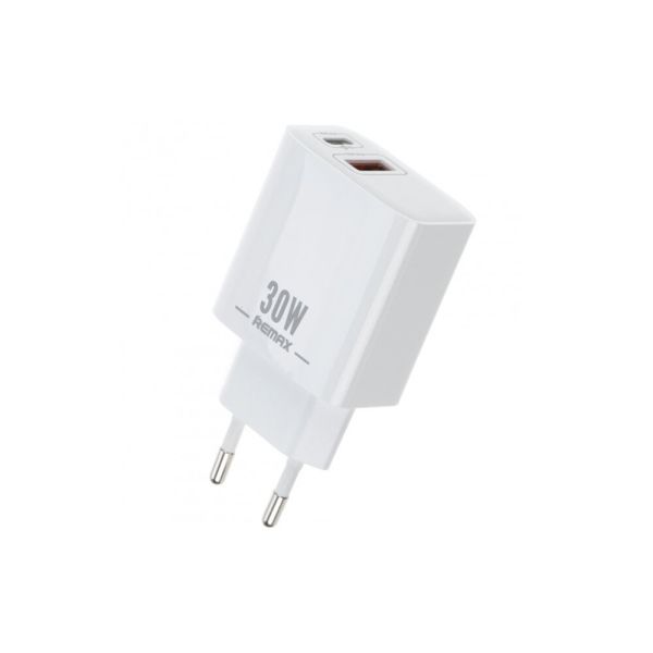 Зарядний пристрій Remax RP-U82 USB/Type-C 30 Вт