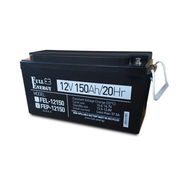 Акумулятор 12В 150А·год для ДБЖ Full Energy FEP-12150