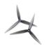 Пропелер HQProp 8x3.7x3 Poly Carbonate Light Grey (1CW+1CCW)