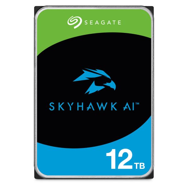 Жорсткий диск 12TB Seagate SkyHawk AI ST12000VE001 для відеоспостереження
