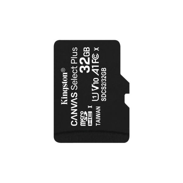 Карта пам’яті Kingston microSDHC 32GB Canvas Select Plus Class 10 UHS-I U1 V10 A1 (SDCS2/32GBSP)
