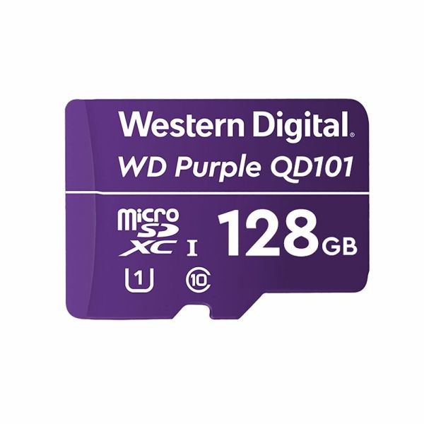 Карта пам’яті Western Digital MICRO SDXC 128GB UHS-I WDD128G1P0C WDC спеціалізована для відеоспостереження