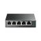 Комутатор TP-LINK TL-SG1005LP 5xGE/4xPoE+ 40W некерований 250м