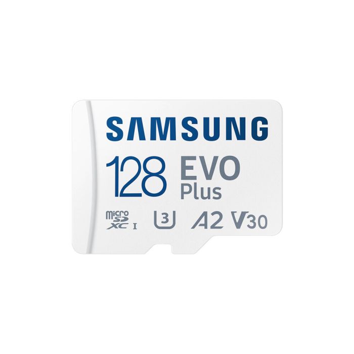Карта пам’яті Samsung Evo Plus microSDXC 128GB UHS-I U3 V30 A2 + SD адаптер (MB-MC128SA/EU)