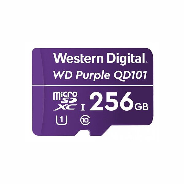 Карта пам’яті Western Digital MICRO SDXC 256GB UHS-I WDD256G1P0C WDC спеціалізована для відеоспостереження